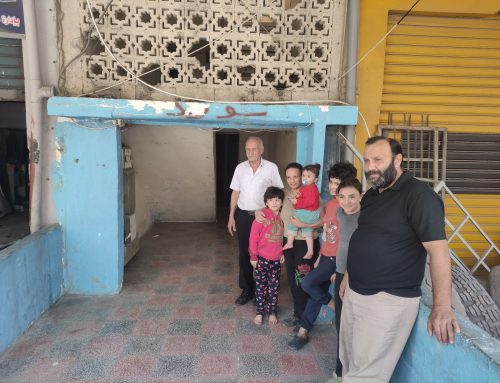 TYRE, LEBANON: “We only manage to eat because of the food parcels”