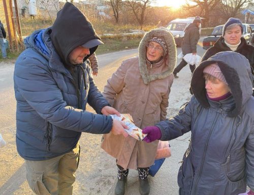 UKRAINE, SUCCESS STORY: 10,000 Booklets with Bible verses for people suffering in the war
