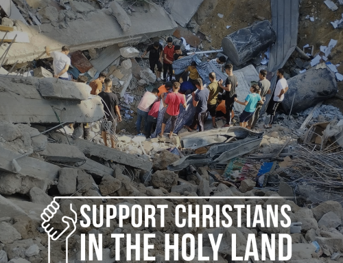 HOLY LAND: “Christians are victims of both sides”